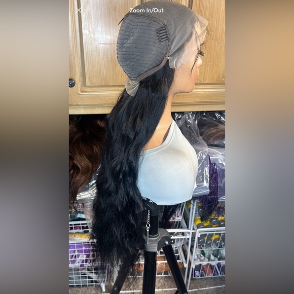 ❤️❤️Lot 2029  NEW 100% Human Hair 36”Lace Front wig this simply beautiful - Picture 10 of 12